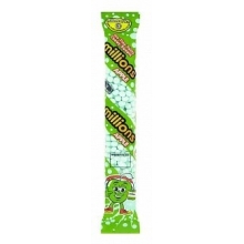 Millions tube de bonbons goût Pomme verte 60 Gr