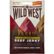 Wild West Beef Jerky - viande séchée recette jalapeno 25 Gr