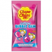 Chupa Chups Cotton Bubble Gum Tutti Frutti 11 Gr