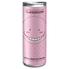 Energy Drink Yuzu Dragon Koro Sensei Pink 250 ml