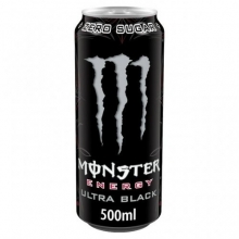 Monster Ultra Black 500 ml