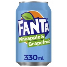 Fanta PineApple & Grapefruit 330ml