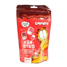 Garfield Fun Bites Marshmallow Chocolate 80 Gr