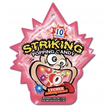 Striking Sucre pétillant goût Litchi 15 Gr