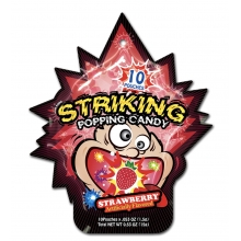 Striking Sucre pétillant goût Fraise 15 Gr 