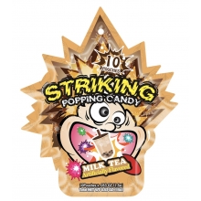 Striking Sucre pétillant goût Milk tea 15 Gr