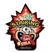 Striking Sucre pétillant goût Cola 15 Gr