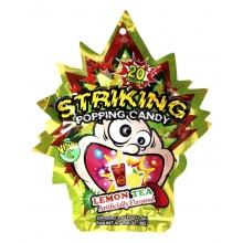 Striking Sucre pétillant goût Thé Citron 15 Gr