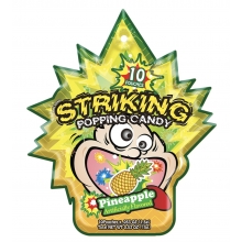 Striking Sucre pétillant goût Ananas 15 Gr