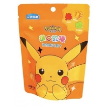 Pokemon gummy Orange, Strawberry & Green Apple 75 Gr