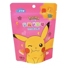 Pokemon gummy Peach, Strawberry & Blueberry 75 Gr