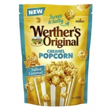 Pop Corn Werther's Salted Caramel 140 Gr