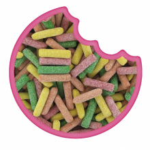 Hitschies assortiment citrique 100 Gr