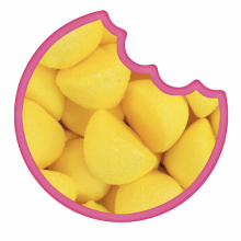 Fini Balles de Golf Banane Jaune 100 Gr