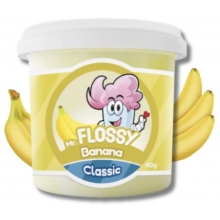 Mr Flossy Barbe à papa Classic Banane 40 Gr