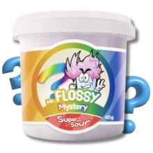 Mr Flossy Barbe à papa Acidulée Mystery 40 Gr