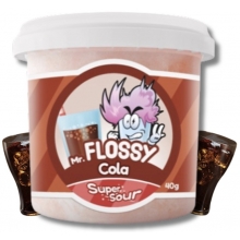 Mr Flossy Barbe à papa Acidulée Cola 40 Gr