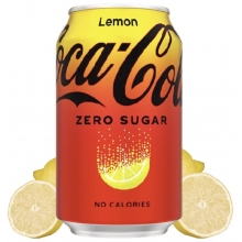 Coca Cola Lemon Zero 330 ml