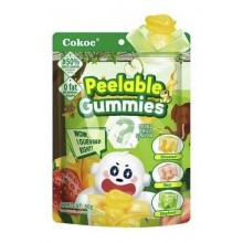 Peeling gummies mixed fruits 60 Gr