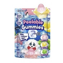 Peeling Gummies Mixed Fruits Soda 60 Gr