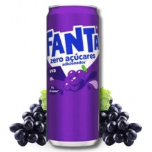 Fanta Raisin sans sucre 330 ml