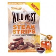 Wild West Steak Strips Honey BBQ 25 Gr