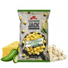 Colorado Jack white cheddar & jalapeno popped corn 57 gr