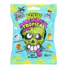 Gummies Sour Madness tropical 60 Gr