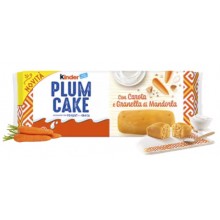 Ferrero Kinder Plumcake Carotte et Amande 198 Gr