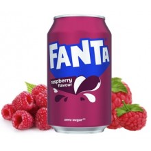 Fanta Zero Raspberry 330 ml